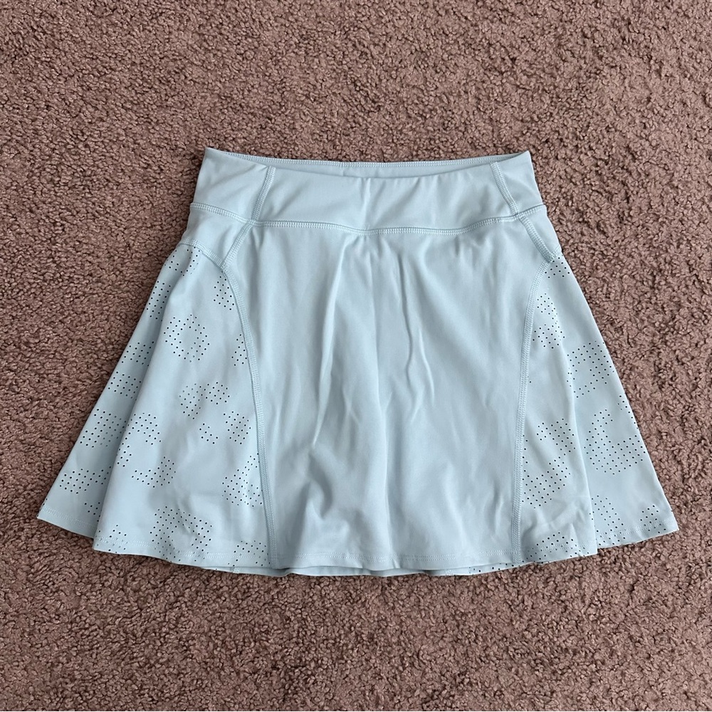 Sincerely Jules Light Blue Womens Skater Active Skirt XS